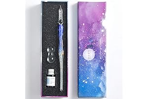 YOLAKIS Glass Dip Pen: Elegance in Every Stroke
