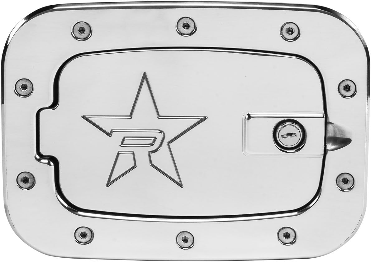 RBP RBP6158PLRX2 Polished Aluminium Locking Fuel Door