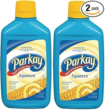Parkay Margarine Squeeze Bottle - 12 Ounce - Pack of 2