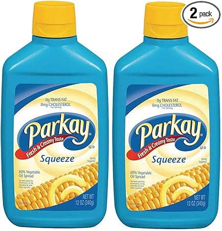 Parkay Margarine Squeeze Bottle - 12 Ounce - Pack of 2