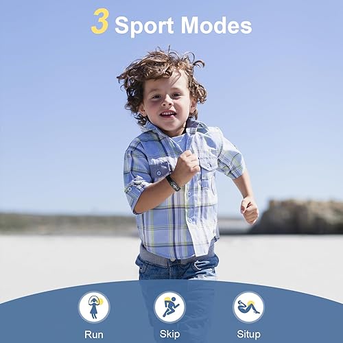 Miniatura 4 de Consss Reloj de seguimiento de actividad física, batería de 15 días, oxígeno en sangre, frecuencia cardíaca, monitoreo del sueño y el estrés,