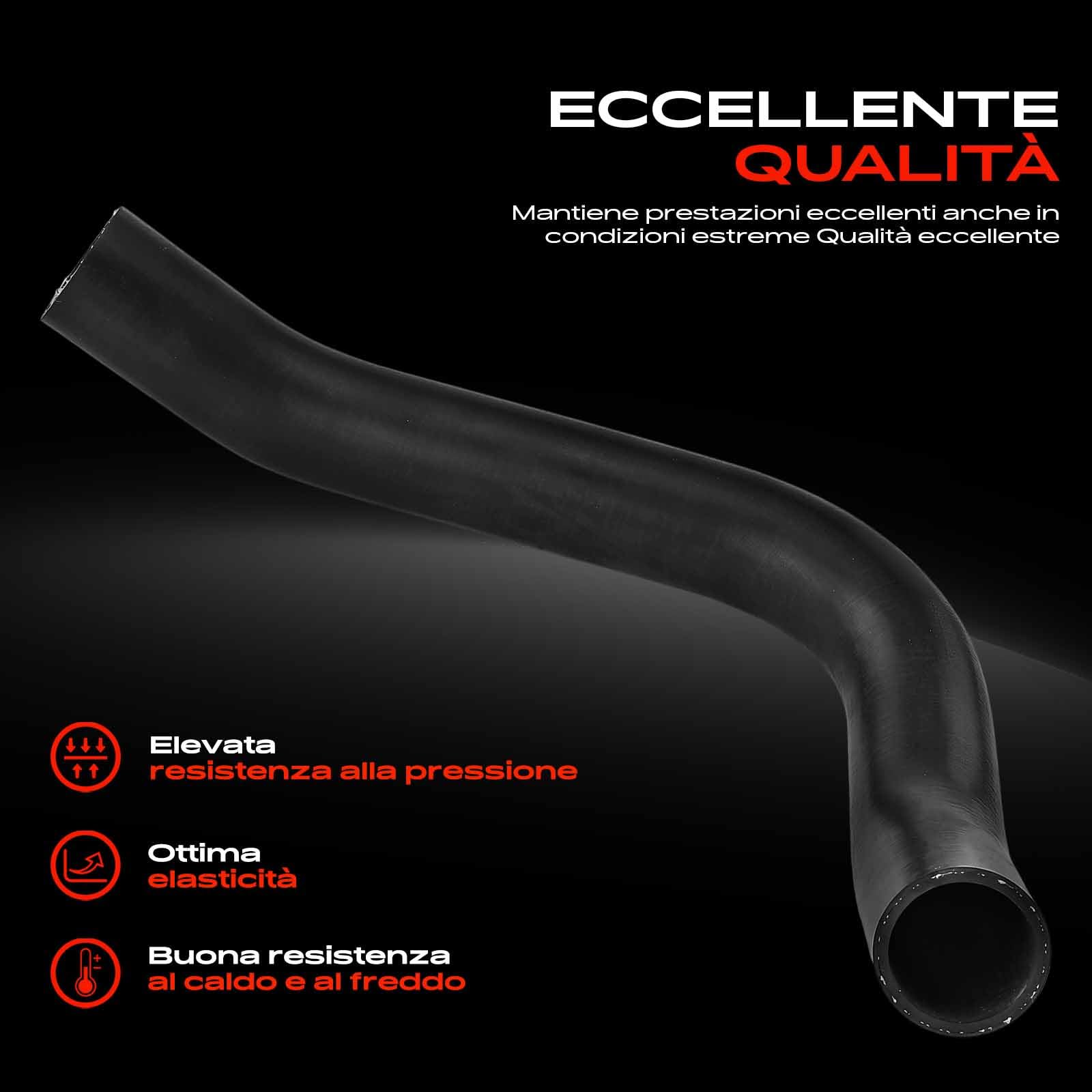 Frankberg Tubo d'aria manicotto Compatibile con Ducato Bus 230 2.8 TDI Ducato Bus 230 2.5 TDI Panorama/Combinato Ducato Pianale/Telaio 230 2.8 TDI Ducato Pianale/Telaio 230 2.5 TDI 1307421080