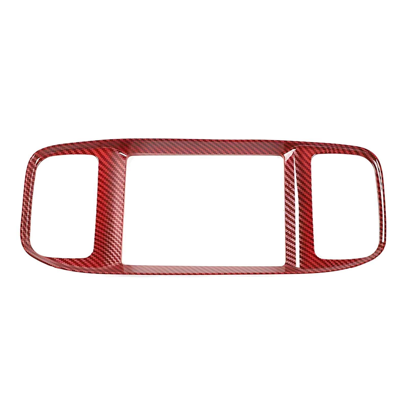 Center Air Vent Cover Trim Compatible with Dodge for Charger 2015-2023 Car Center Air Vent Trim Frame Air Outlet Decorative Cover Sticker