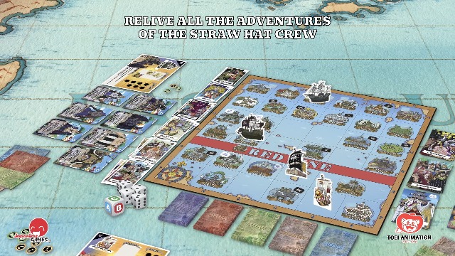 Amazon.com: One Piece Adventure Island | Board Game | from TOPI Games |  Assemble Your Pirate Crew and Sail The High Seas with Luffy and The  Strawhats | 2-8 Players | 30-45 Min
