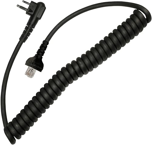 Miniatura 2 de SHEEPDOG MICROPHONES Micrófono de altavoz extremadamente resistente, compatible con Motorola de 2 pines CP100D CP200D