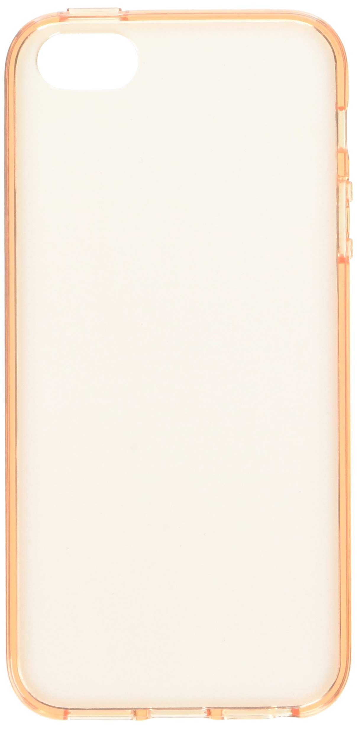 LUVVITT Clearview Slim Clear Back Case with Bumper/Cover for iPhone 5C (Retail Packaging) - Clear/Pink