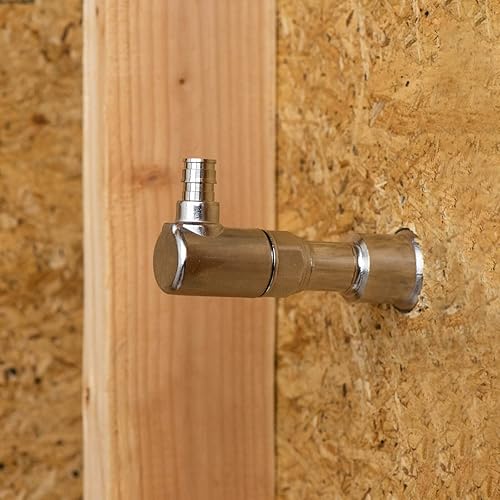 Miniatura 2 de Aquor Codo de expansión PEX F1960 de 12 pulgada, entrada de acero inoxidable de 90 grados, para hidrantes acuáticos