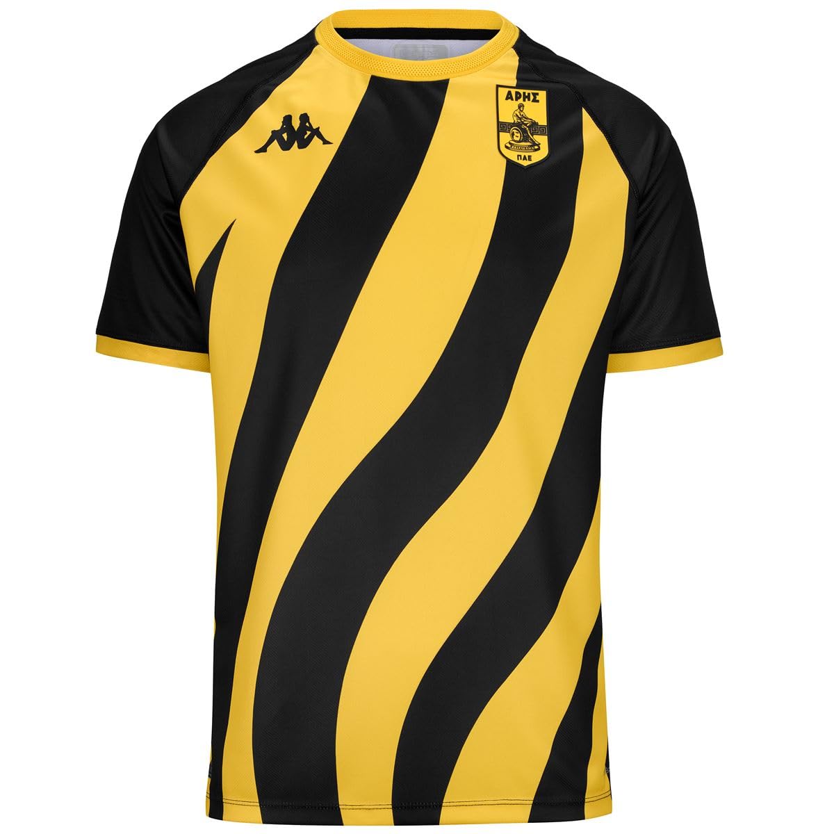 KAPPA KOMBAT HOME ARIS THESSALONIKI ACT JERSEY ARIS | MAN | SIZE L | YELLOW/BLACK KAPPA KOMBAT HOME ARIS THESSALONIKI ACT JERSEY ARIS | MAN | SIZE L | YELLOW/BLACK