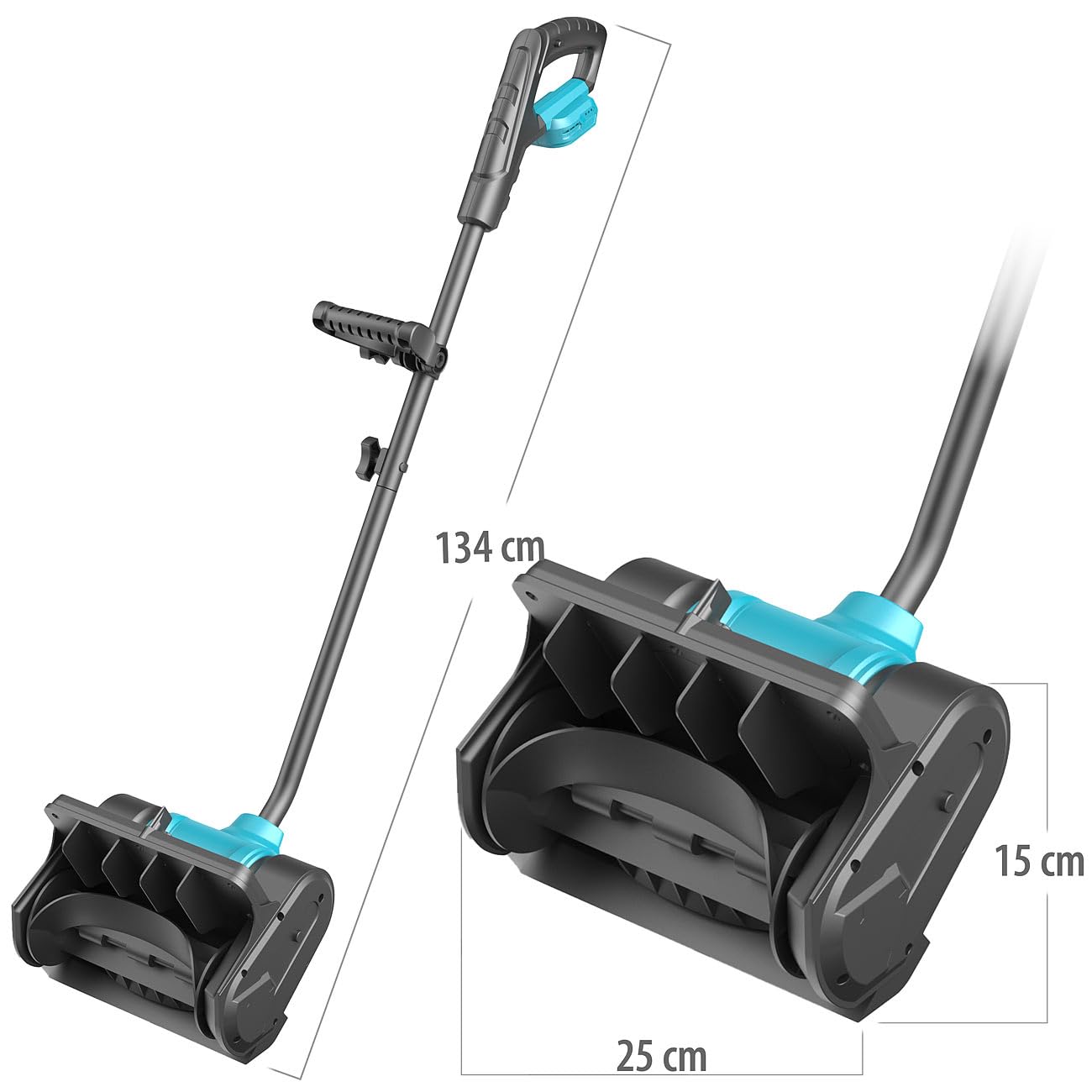 Fraise à neige électrique 18 V rechargeable HSB-200 [AGT]