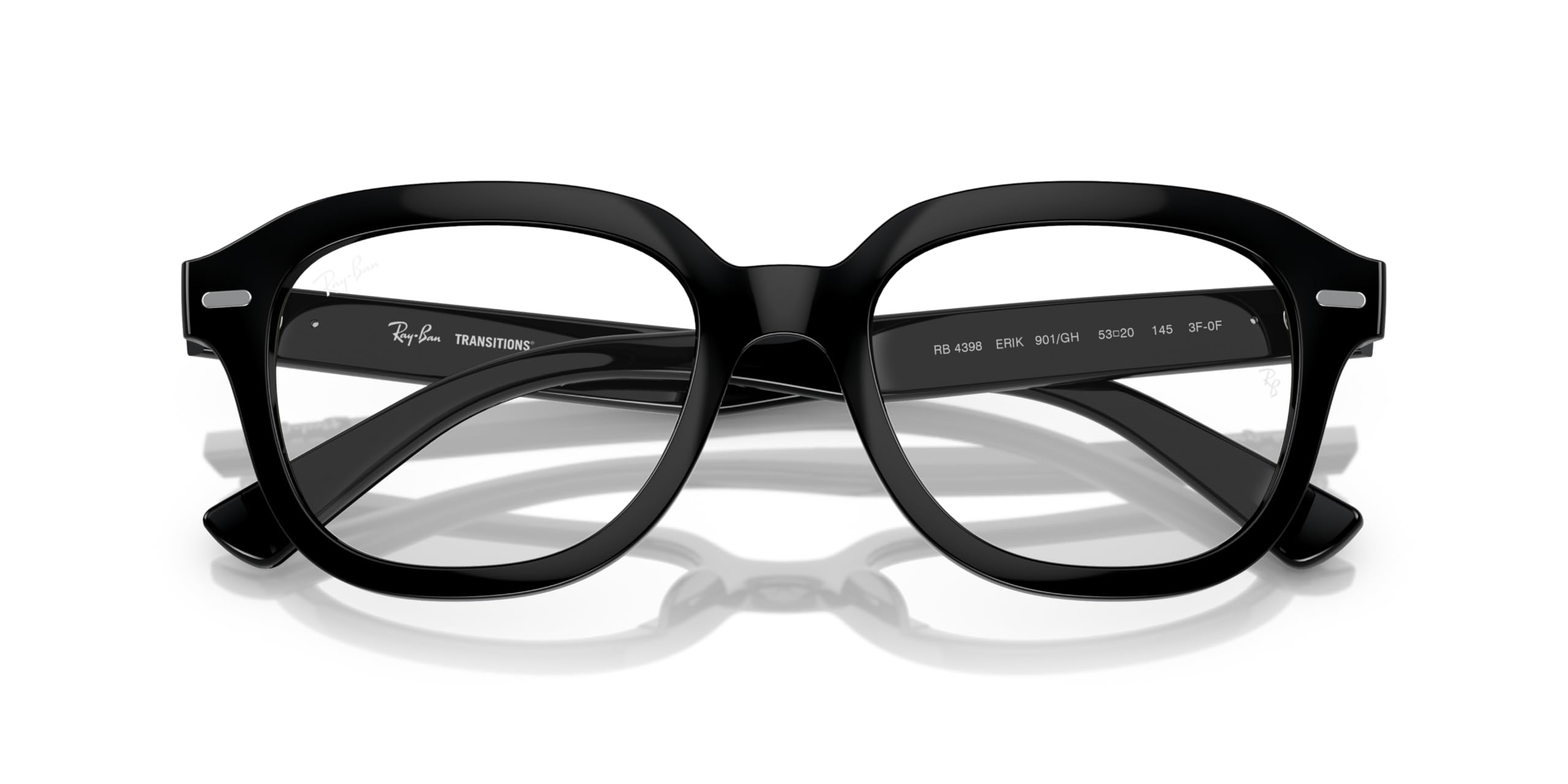 Ray-Ban Okulary przeciwsłoneczne unisex opal ciemnoszare oprawki, szare soczewki, 51 mm