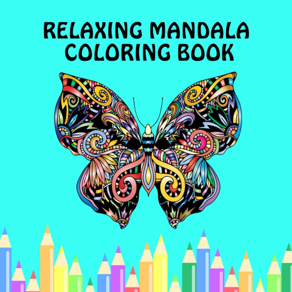 Mandala Coloring Book for Adults: Stress Relief & Relaxation – Mindfulness Coloring with Intricate Mandala Patterns for Meditation, Anxiety Relief & Creative Calm
