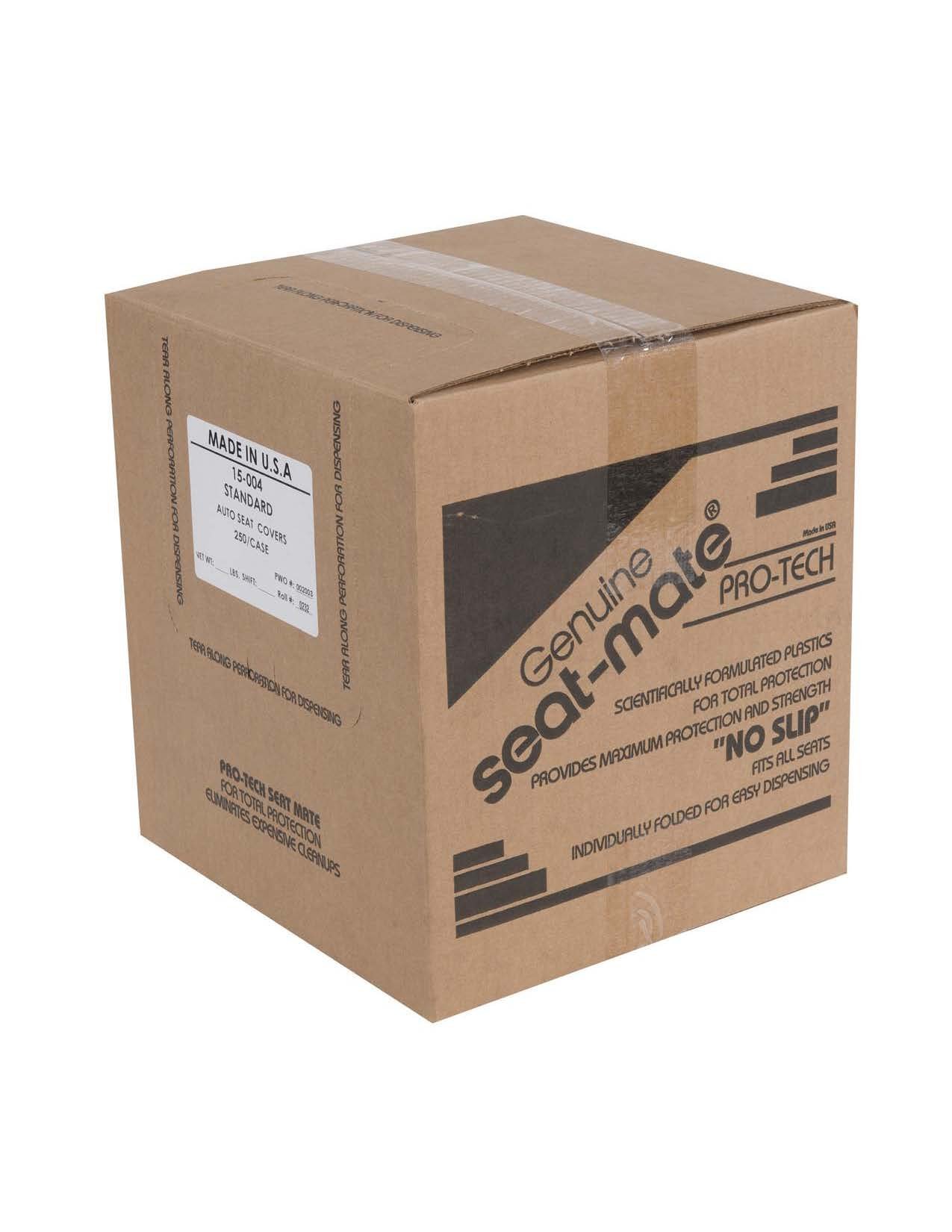 Photo 1 of Automotive Interior Protection 10-002-200PK Seat-Mate Disposable Plastic Seat Cover, (Case of 200)