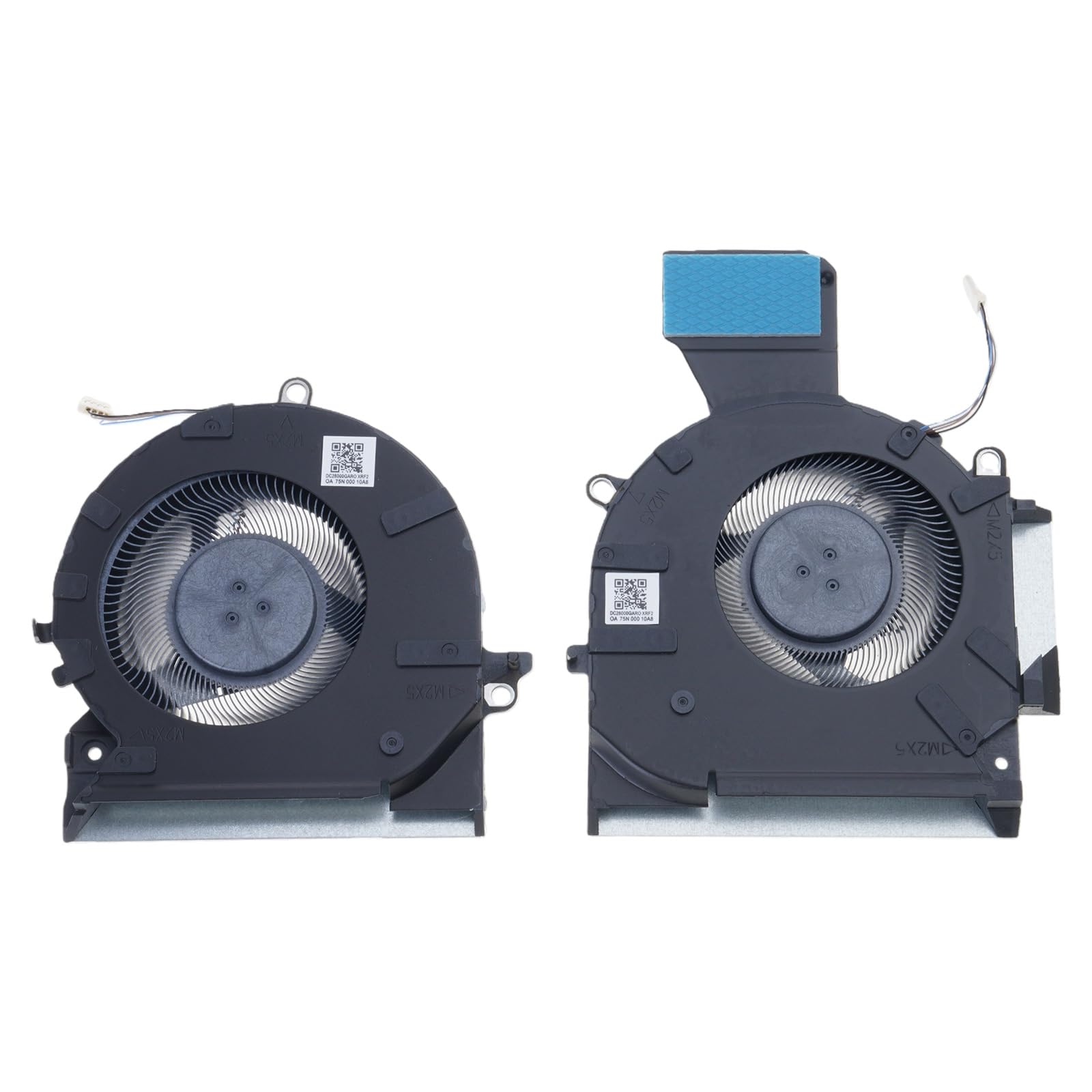 Reemplazo de CPU GPU Ventilador de refrigeración disipadores de Calor portátil Tarjeta gráfica Ventilador de refrigeración para OMEN 16-B 16-C M75487-001 M75488-001 reemplazo
