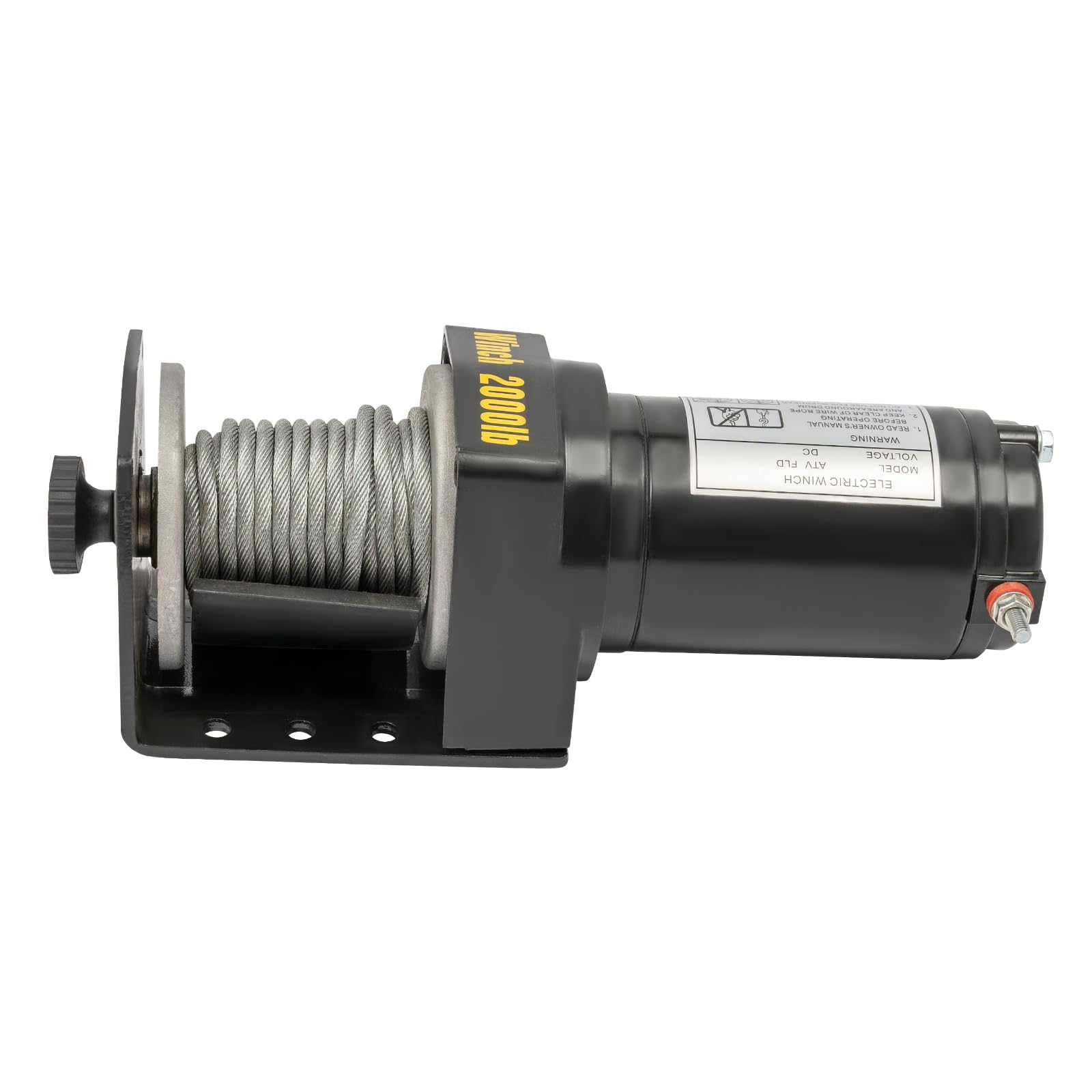 Verricello elettrico, sollevatore a fune, 0,4 KW, verricello motore con telecomando, altezza di sollevamento 6 m, portata orizzontale 900 kg, portata verticale 200 kg