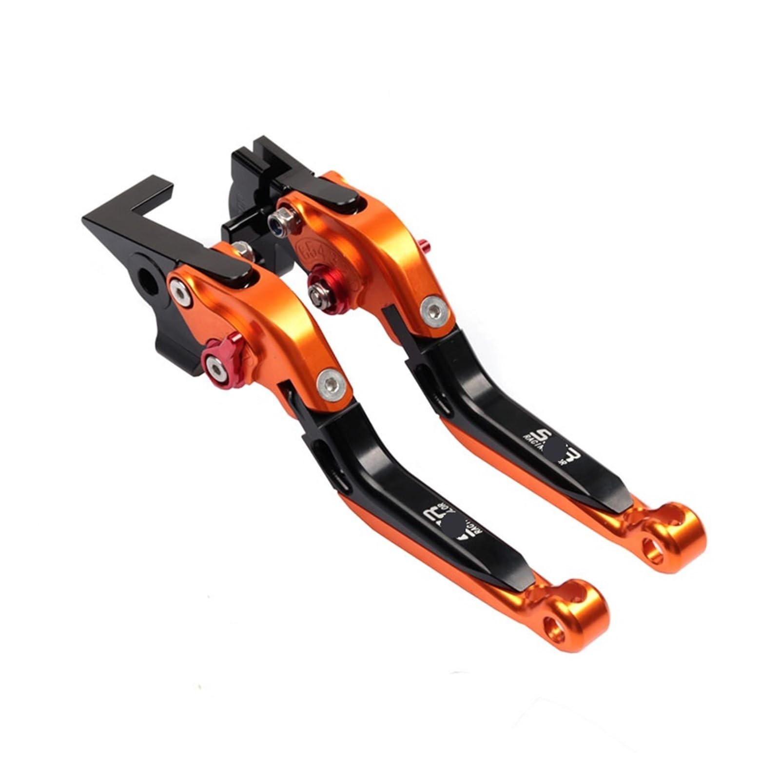 Ywqjiopm A-Orange Motorcycle Brake Clutch Lever Motorcycle Clutch Brake Levers Adjustable Foldable For 500R 650Ds 500Ds 650 500 Ds Brake Clutch Handle Brake Clutch Lever