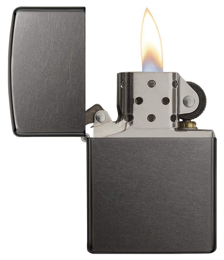 Zippo Isqueiro de bolso cinza, padrão | Amazon.com.br