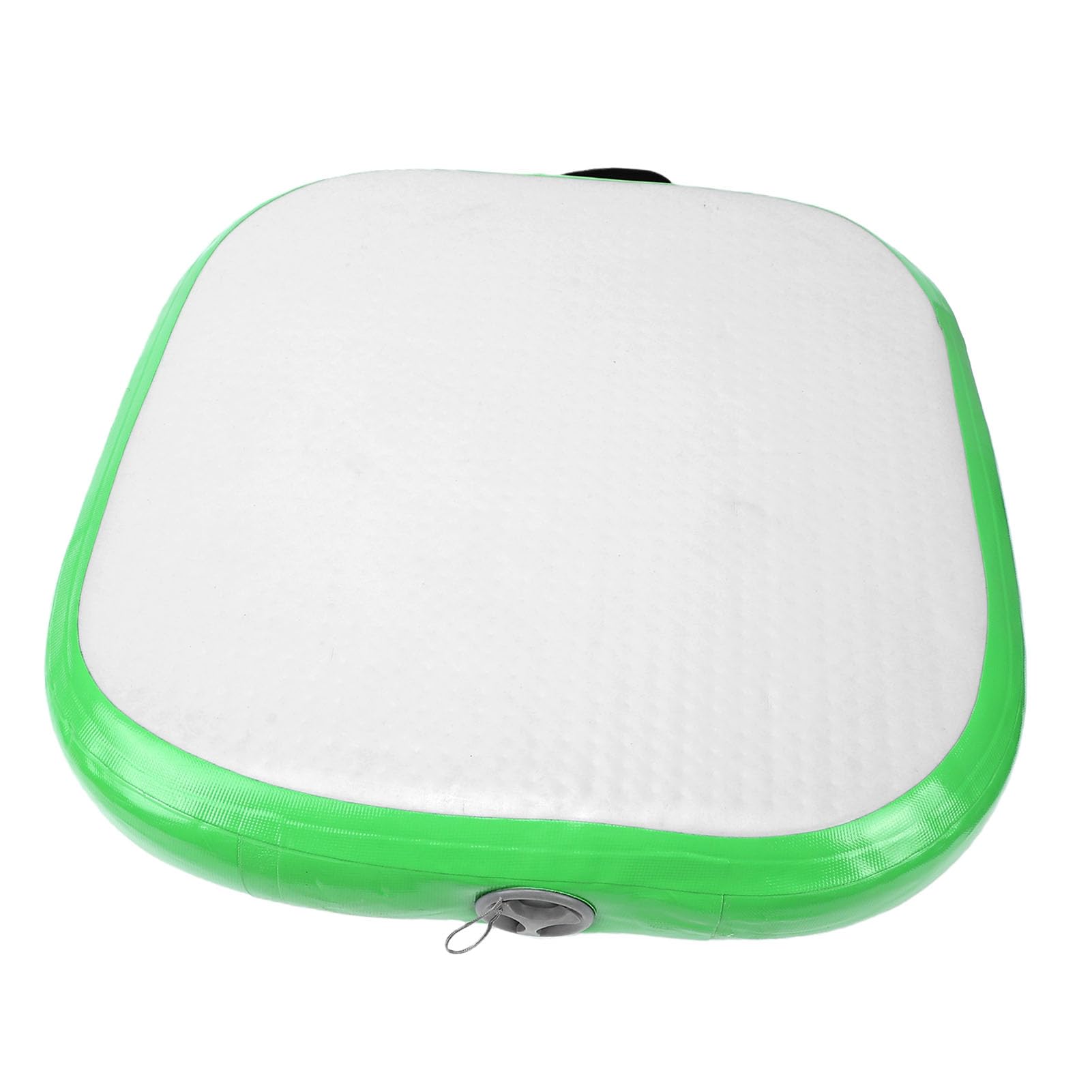 POENVFPO Tappetino Gonfiabile 66x66 Cm, Cuscino da Meditazione Portatile a Gonfiaggio Rapido in Materiale PVC con Pompa per Palestra, Casa, Spiaggia