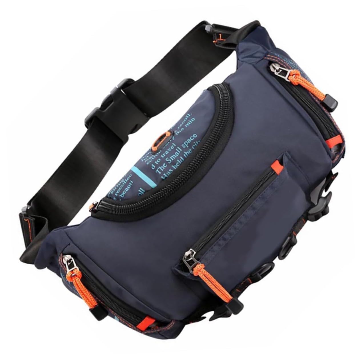 Milisten Bolsa De Pecho Riñonera para Camping y Montar Bicicleta Cangurera Resistente De Gran Capacidad para Actividades Al Aire