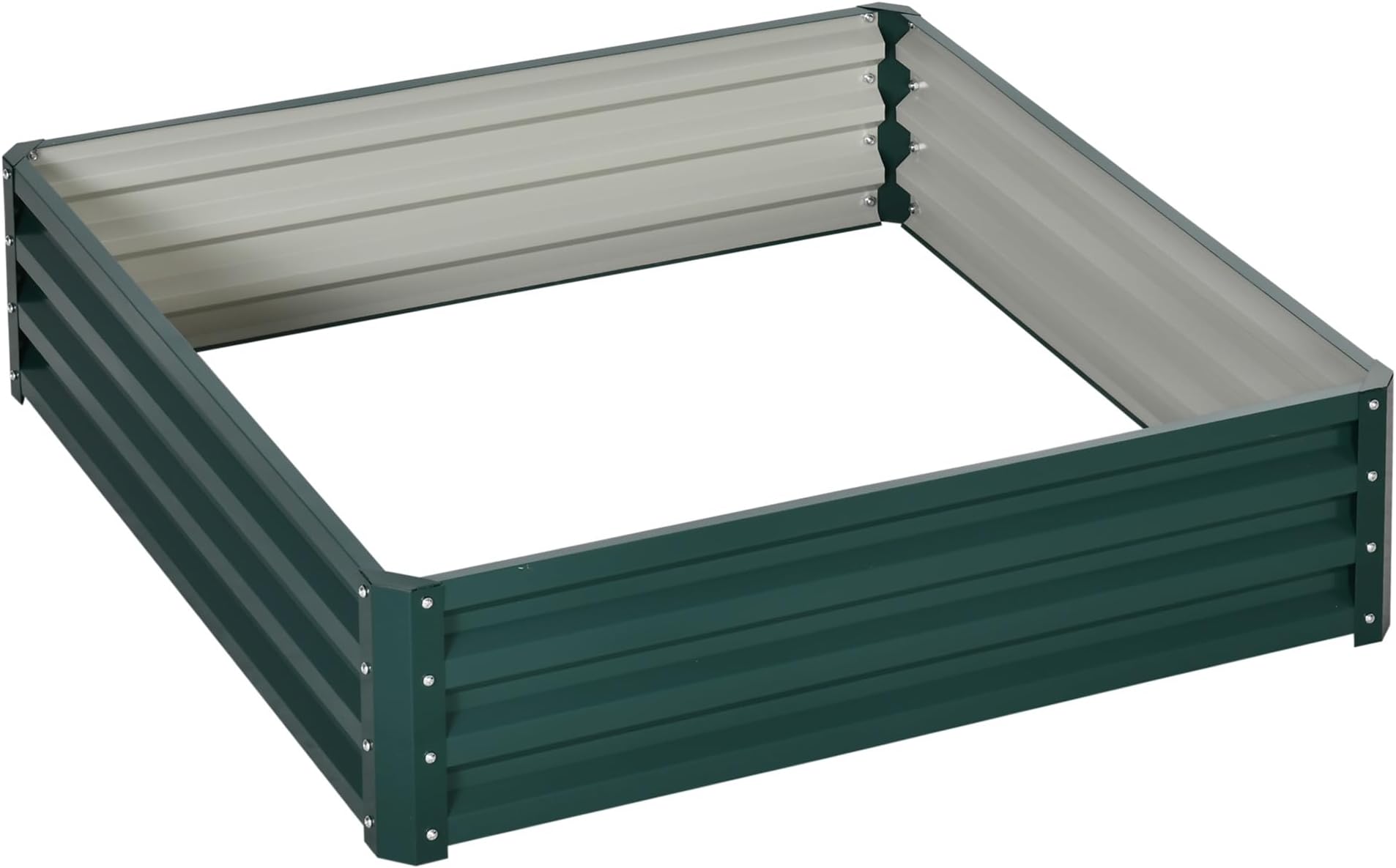 Lot De 2 Carrés Potagers De Jardin - Outsunny - Rectangulaire - Grande