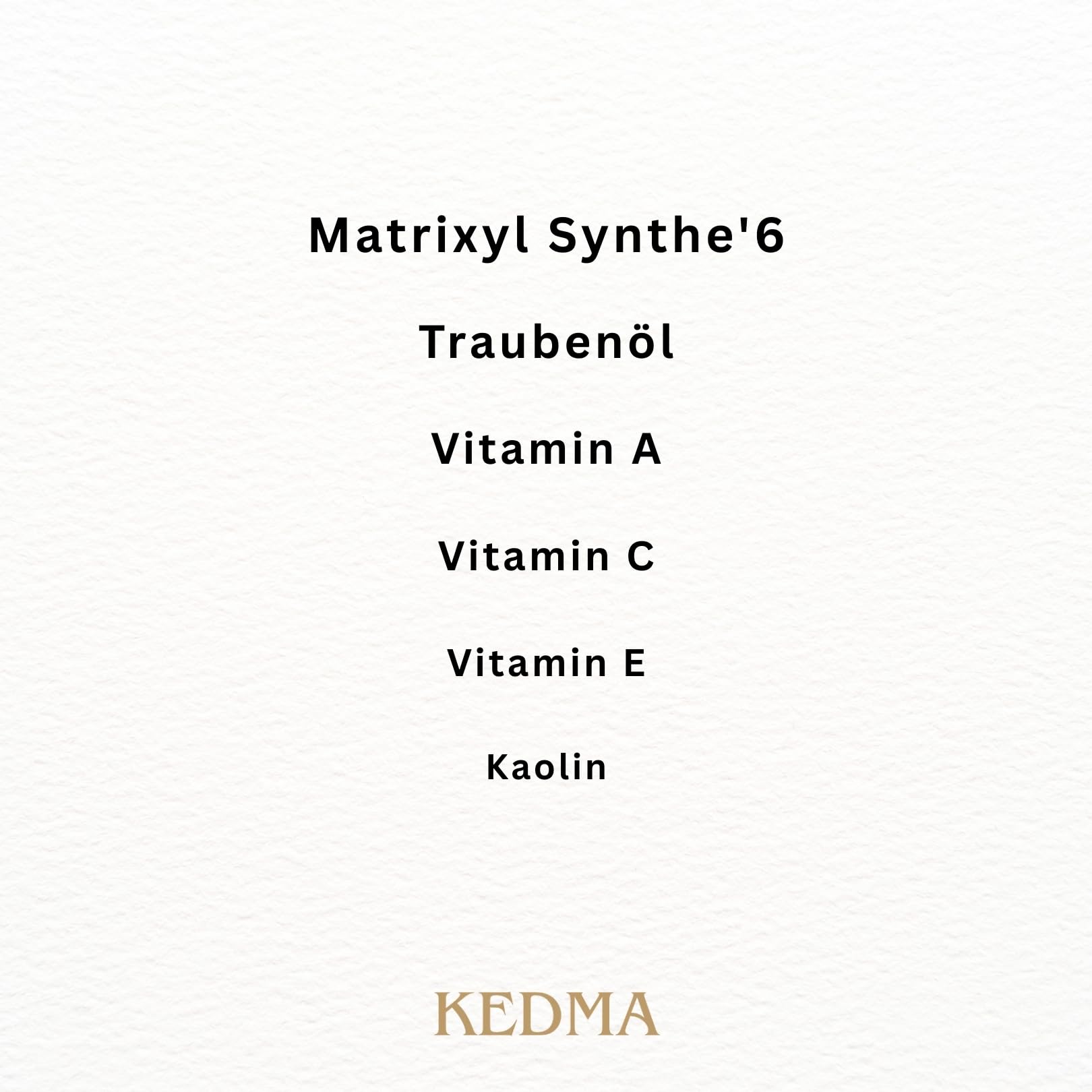 Kedma - Royalty Gesichtspflege-Set - Sauna-Maske, Aktives Serum, Straffende Creme - 3 Produkte