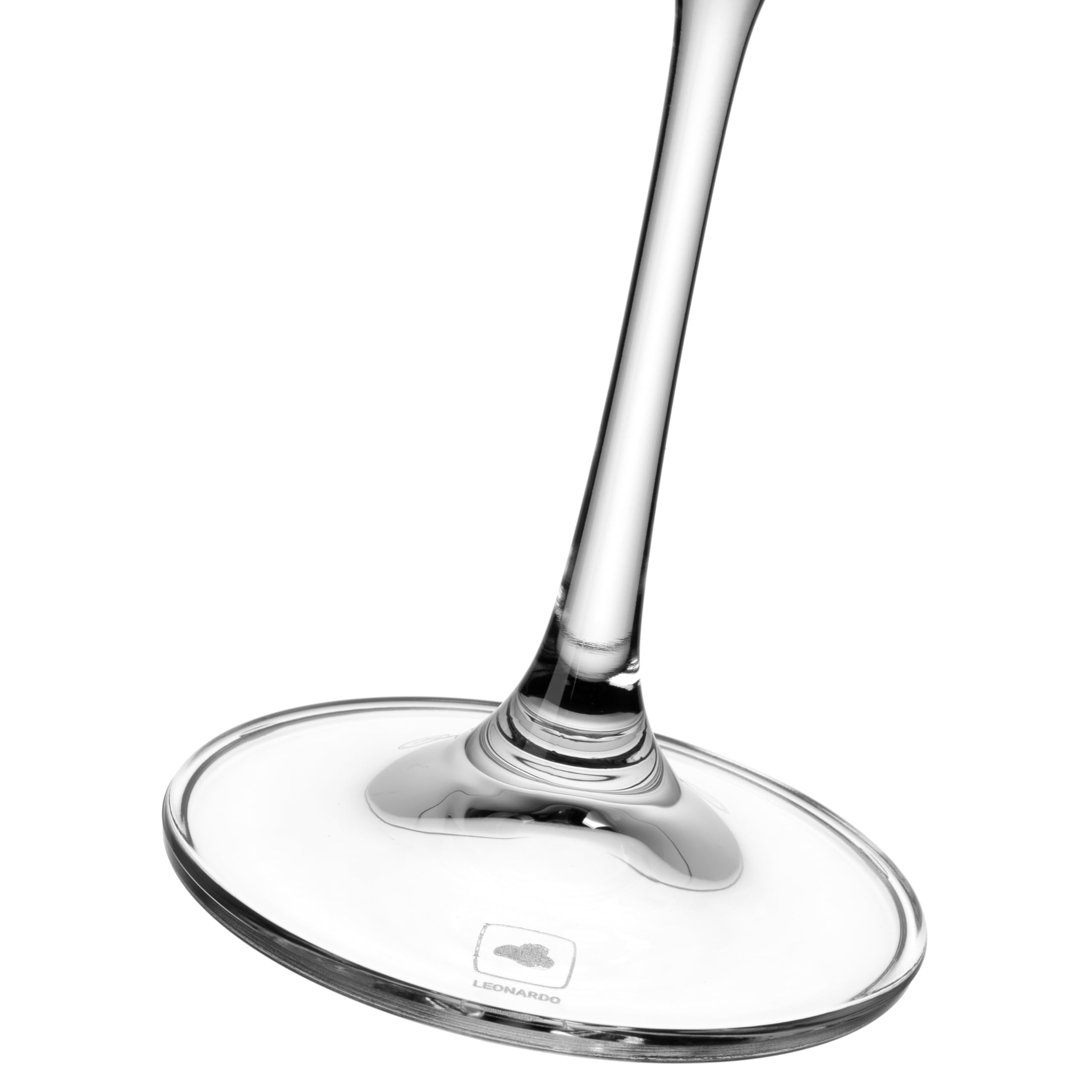 Leonardo Paladino 066313 - Set di 12 bicchieri per vino bianco, vino rosso e spumante, lavabili in lavastoviglie, bicchieri da spumante e vino