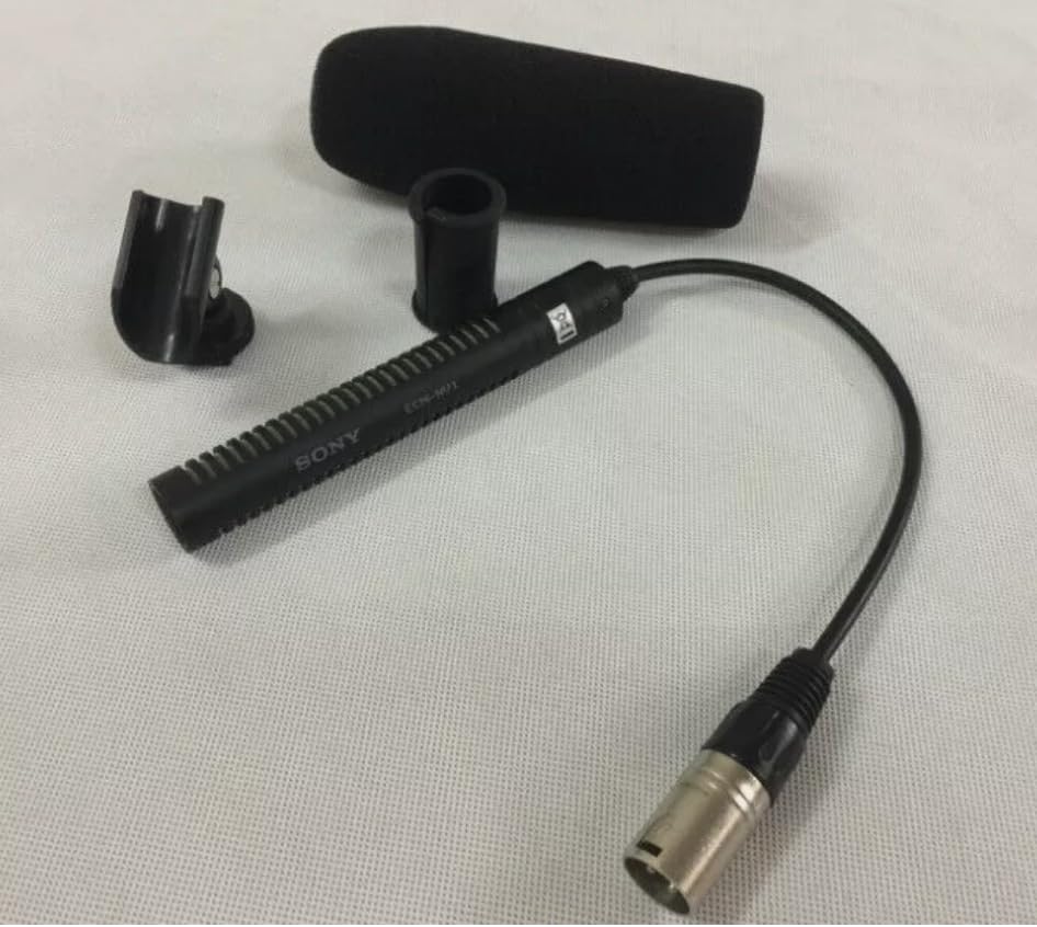 Anchilly Microphone for Sony ECM-NV1 DSR-250P HVR-Z1C Panasonic AJ-MC700P HMC-173MC