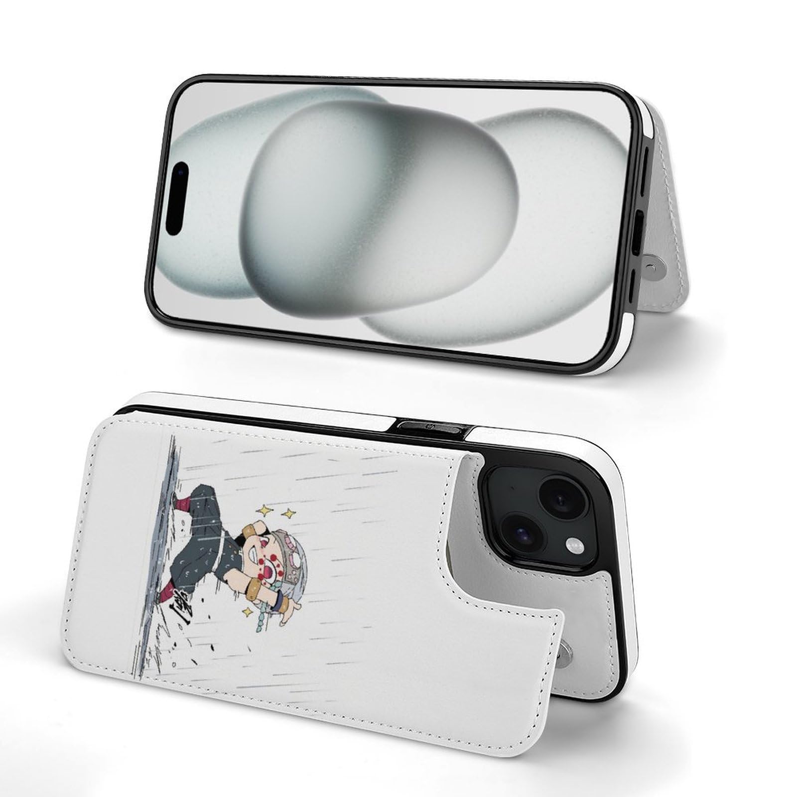 レア　鬼滅の刃　ジャンプGIGA　2022　当選品　スマホケース　音柱 宇髄天元 Amazon.co.jp: iPhone 15 ケース 手帳型 鬼滅の刃 音柱 宇髄天元