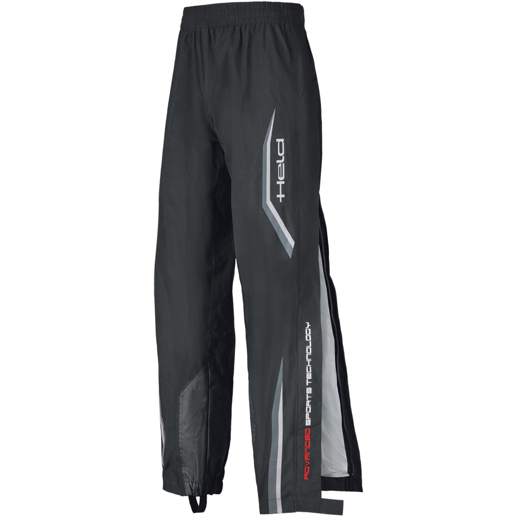Held Rainblock Zip Base Regenhose, schwarz/grau, 5XL