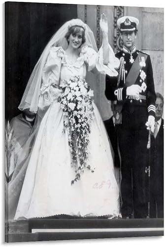 Miniatura 1 de Princesa Diana Día De Boda Fotos Glossy Poster9 Poster Decorative Painting Canvas Wall Posters And Art Picture Print Modern Family Bedroom Decor