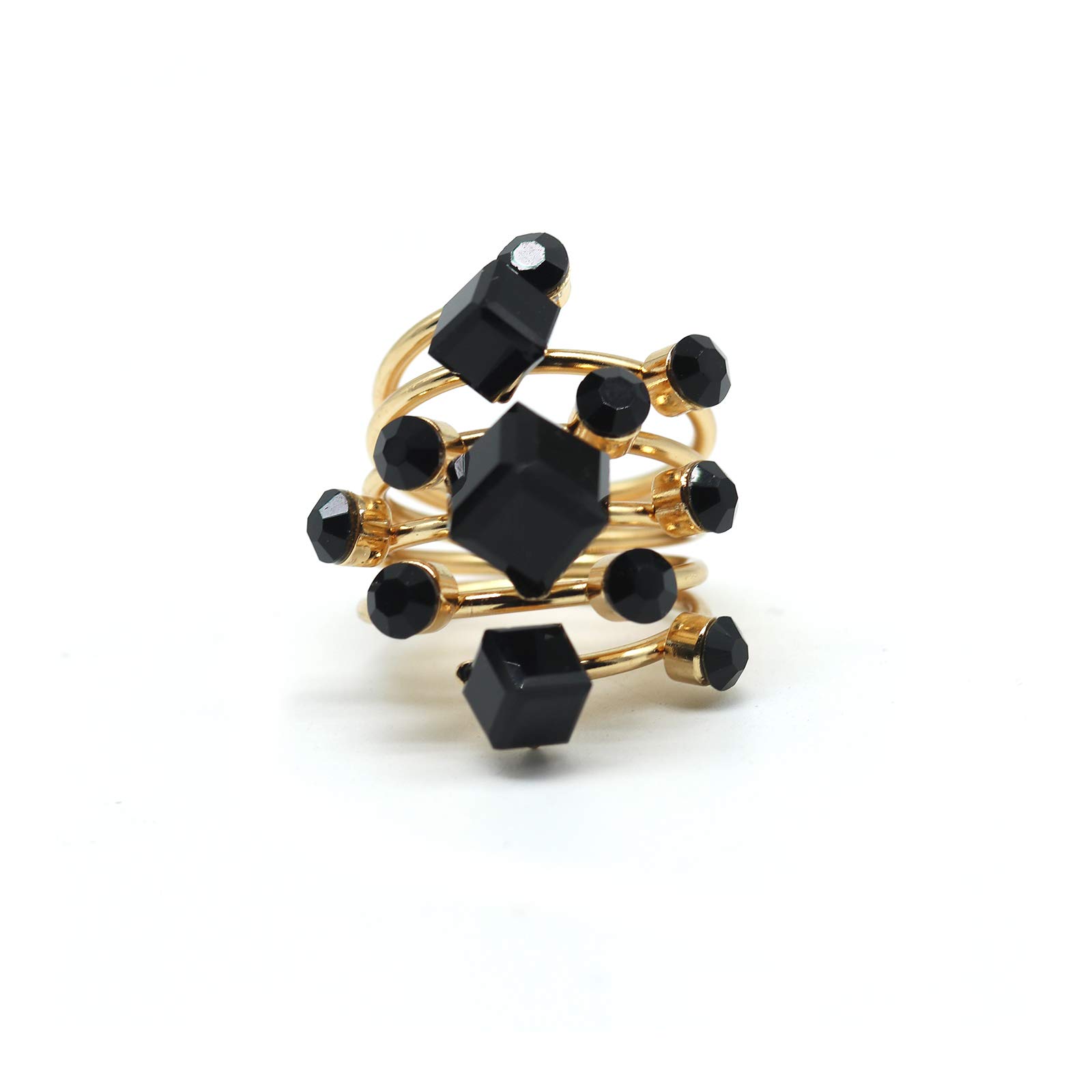 Joker & Witch Sprinkle Black Ring For Women,One Size (B07XG6QVZP) Amazon Price History, Amazon Price Tracker