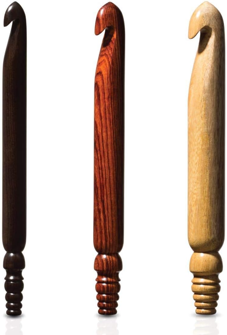 Furls Crochet Hook, Wood, Mango, 25mm