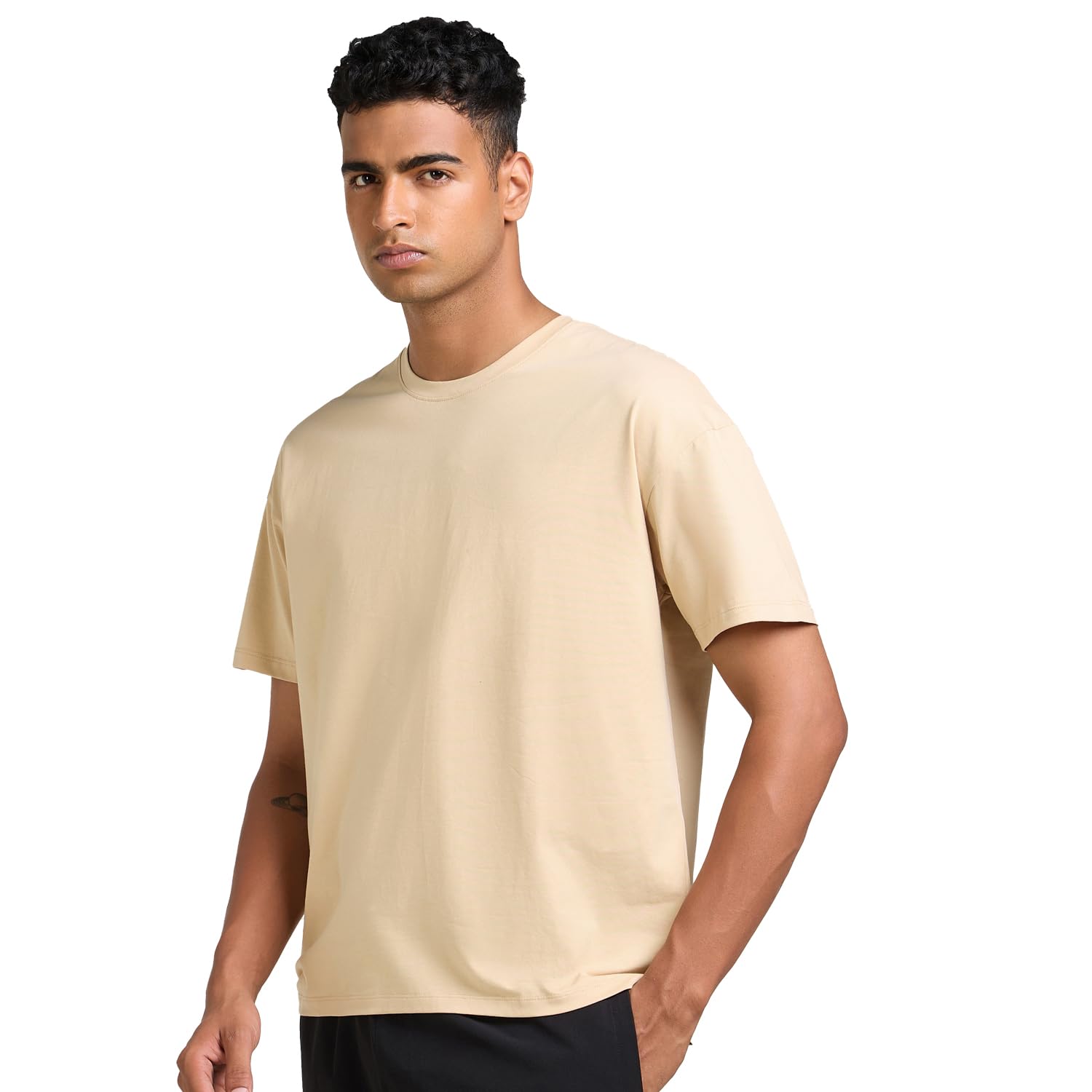 boldfit Oversized Tshirt for Man, Cotton T-Shirt – Breathable, Soft & Stylish Loose Fit for All-Day Comfort-picture-46