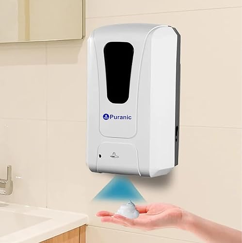 Miniatura 1 de Dispensador automático de jabón líquido  Dispensador de jabón de 40.6 fl oz  Dispensador de desinfectante de manos sin contacto  Bomba eléctrica