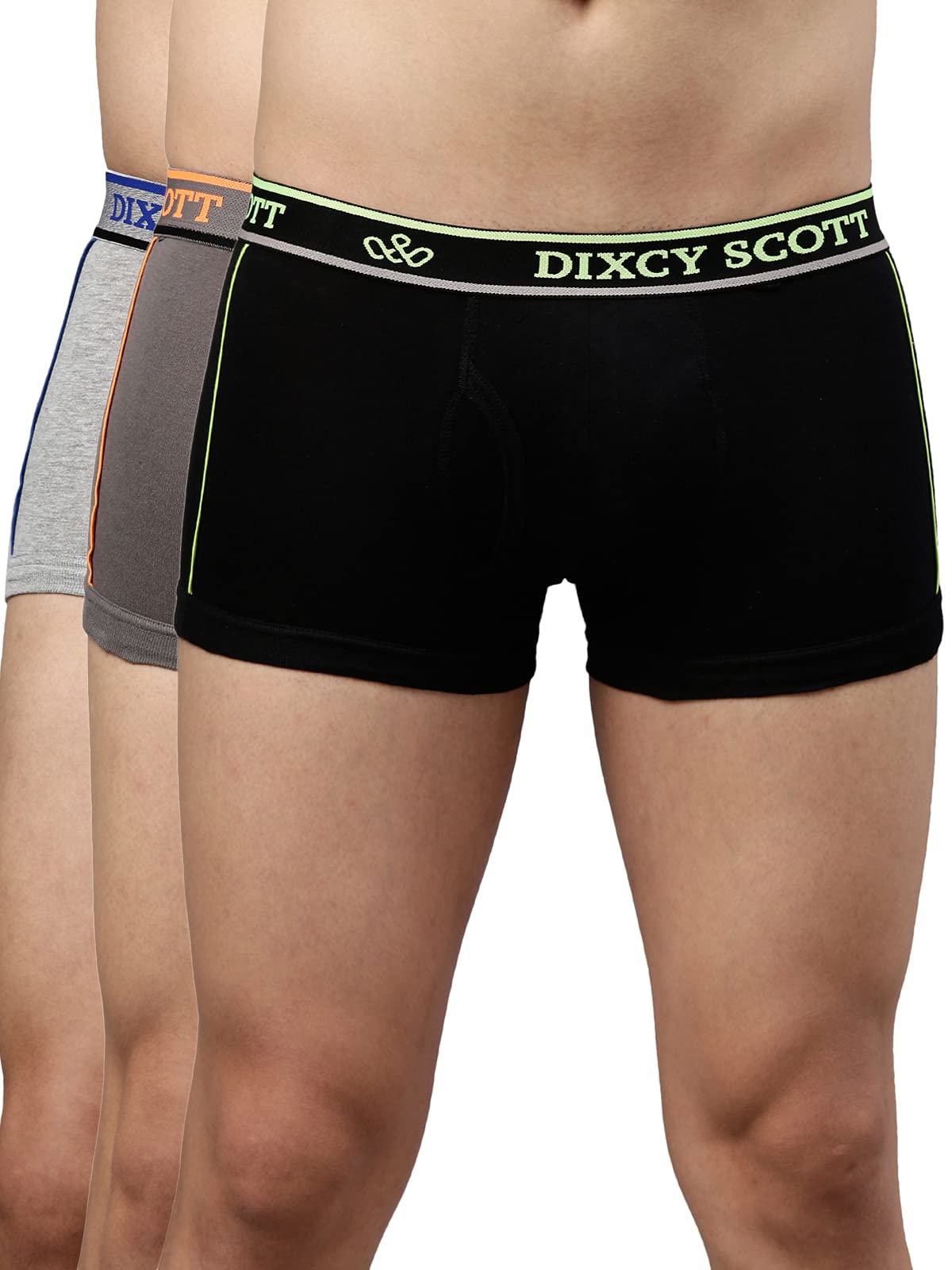 dixcy scott Men Cotton Trunks (Pack of 3)-picture-36