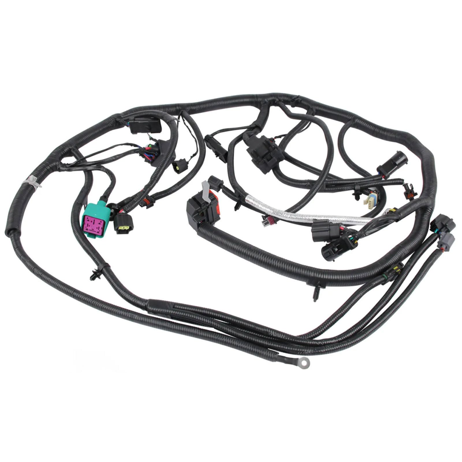 PEIYAOTCO Engine Wiring Harness Compatible with 2003 2004 Ford F250 F350 F450 F550 Super Duty 6.0L Diesel Engine 3C3Z12B637BA 3C3Z-12B637-BA