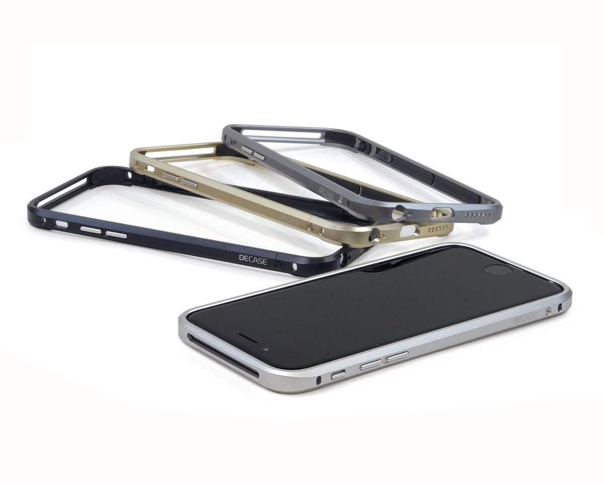 半額以下 iPhone6、s、シャンパンゴールド バンパーケース Amazon.co.jp: 高精度アルミニウムバンパーケース DECASE for iPhone 6