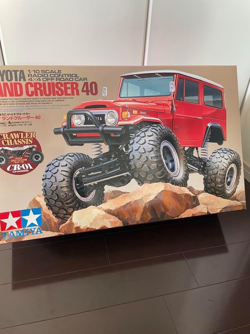 希少廃盤 タミヤ CR01ランドクルー ザー40 1/10RC トヨタ