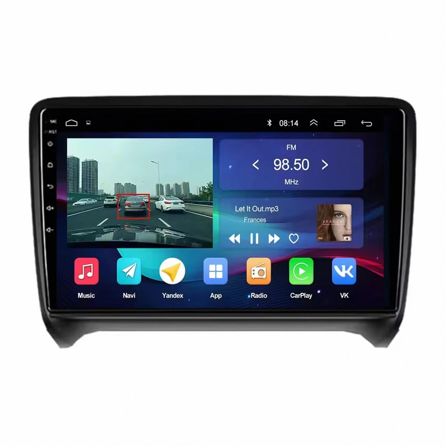 Radio coche 2 DIN para BMW E39 M5 con Android Auto inalámbrico y Mirror Link 8