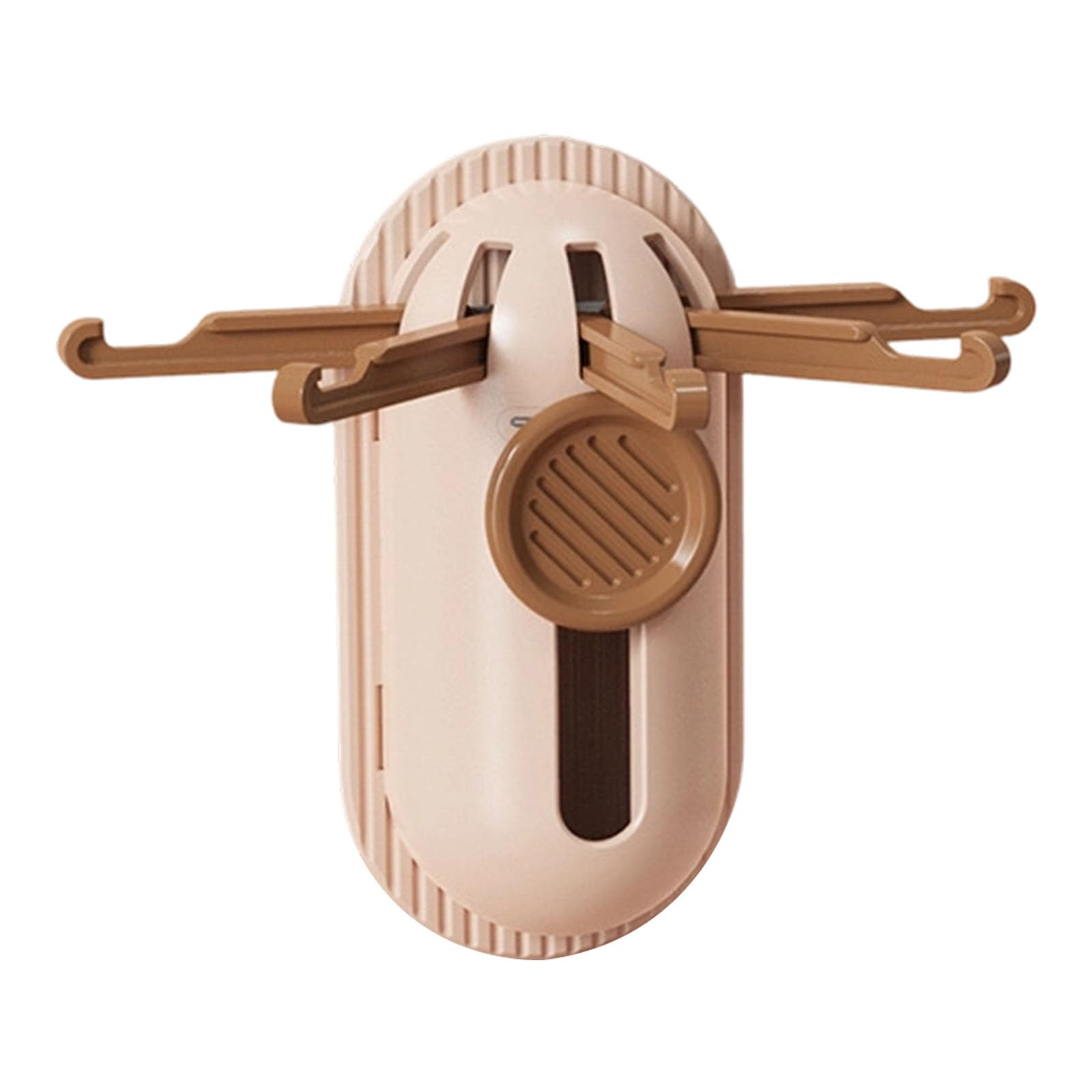 Ekoama 5 Claws Extendable Wall Hook Rotatable Hanger For Kitchen Bathroom Bedroom Storage Organizers ABS Mounting