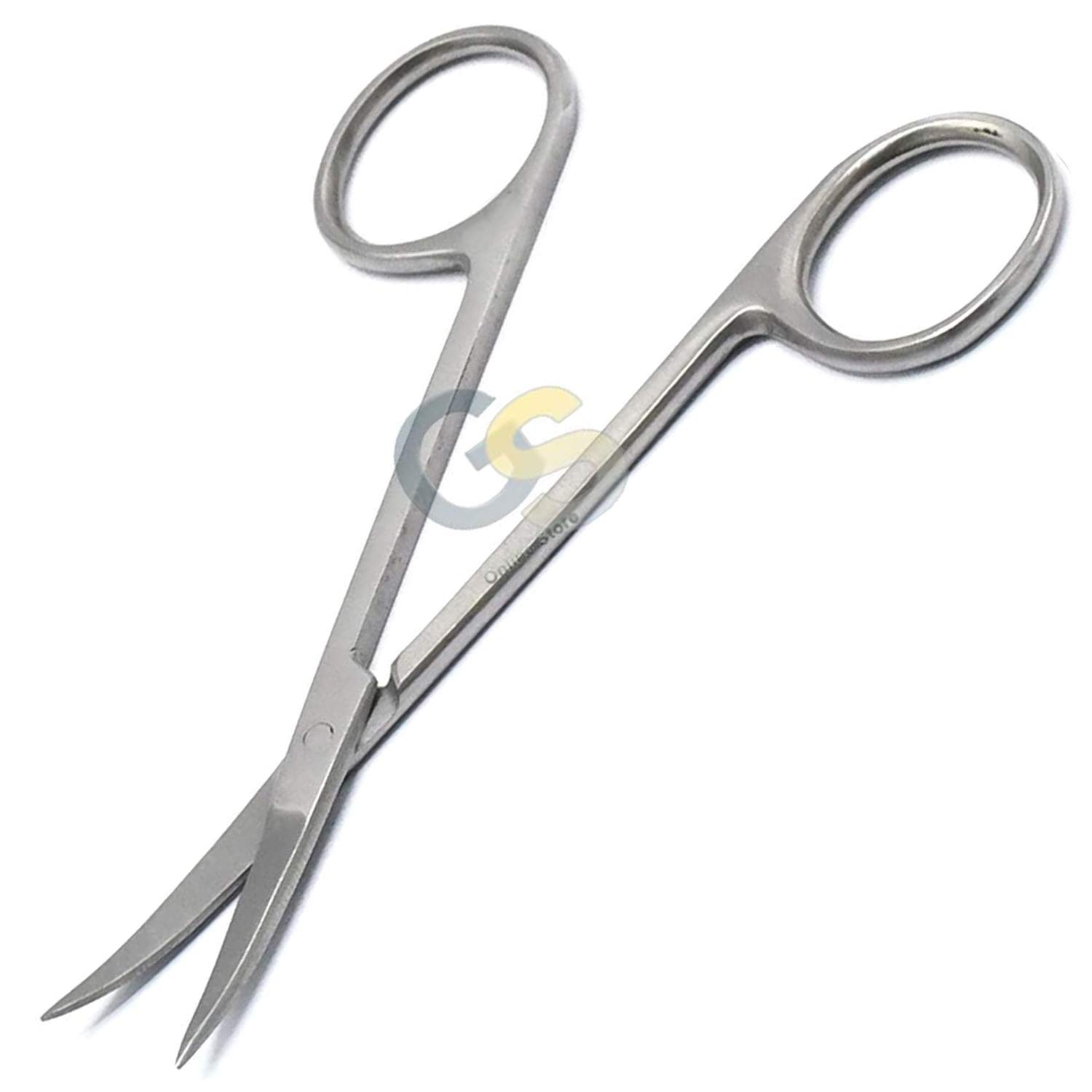 Iris Surgi Scissors 4 1/2 Inch Curved Stainless by G.S Online Store