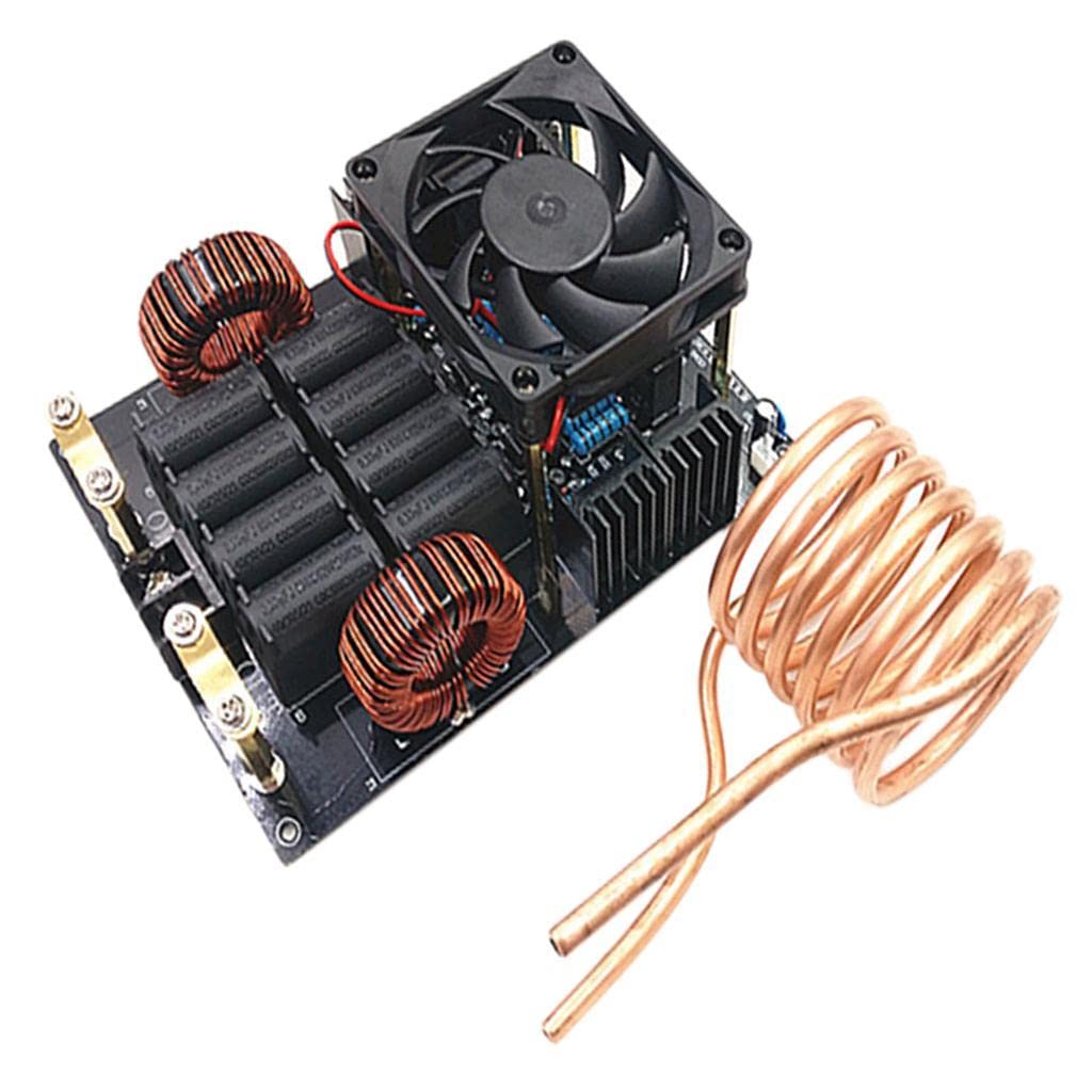 Enakshi ZVS High Frequency Induction Heating Machine with Copper Coil 1000W|Business & Industrial|Automation, Motors & Drives|Drives & Motion Control |Package Includes:1 Piece Induction Heater-image-0
