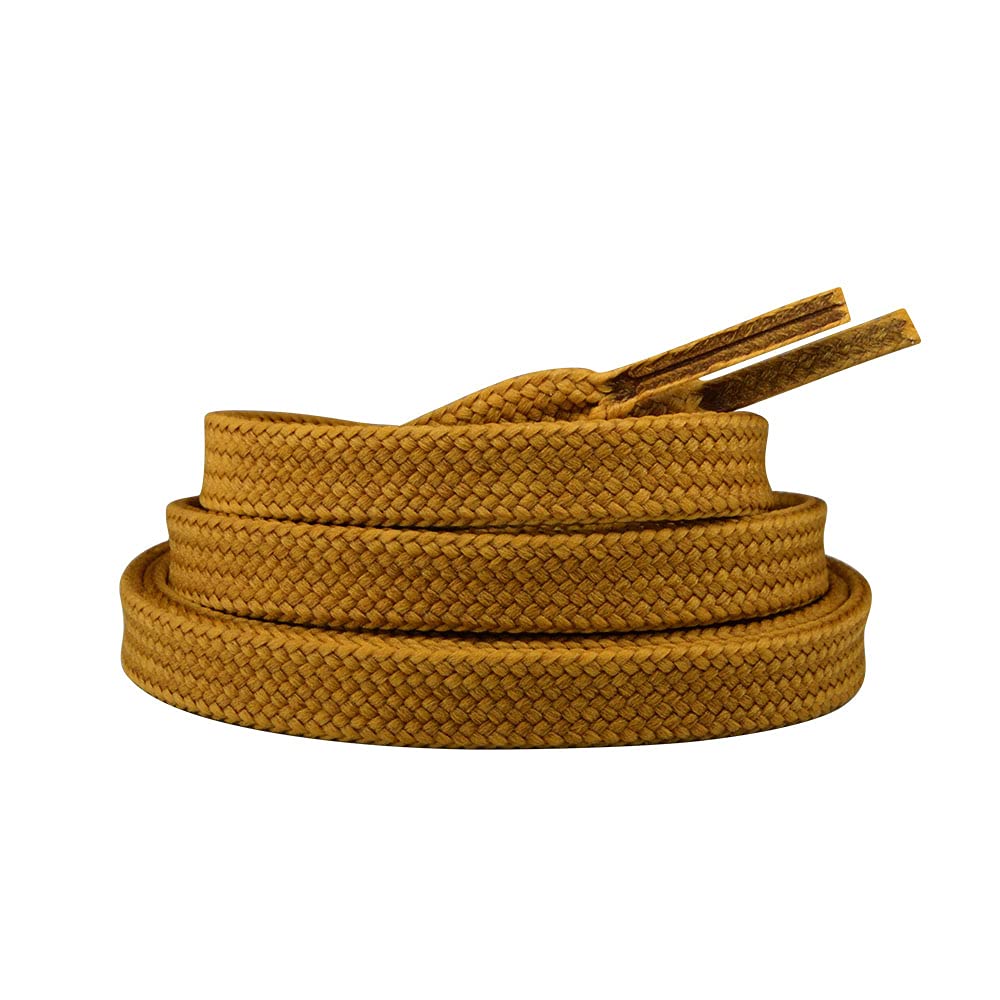 Derby Laces Sky Blue - Flat, 10mm Wide, for Boots, Skates, Roller Derby, Hockey and Ice Skates (108 Inch / 274 cm)