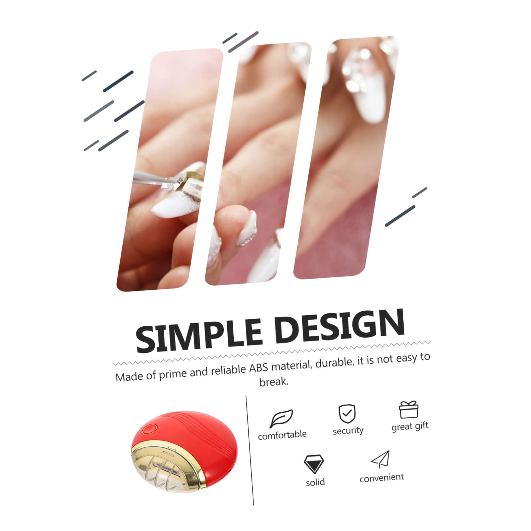 VICASKY 2juegos Cortauñas Eléctrico Portátil Para Cuidado De Uñas Recargable Usb Diseño Compacto y Ligero Para Manicura y Pedicura Casa o Viajes