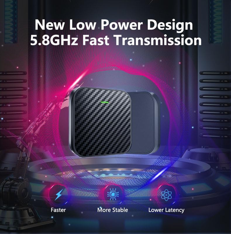 Wireless CarPlay Adapter for iPhone iOS10  / Android11 , 2-in-1 Apple Carplay & Android Auto Adapter with Extension Cable USB-A & USB-C, Stable Control No Delay Compatible 1000  Car Models (2016 )