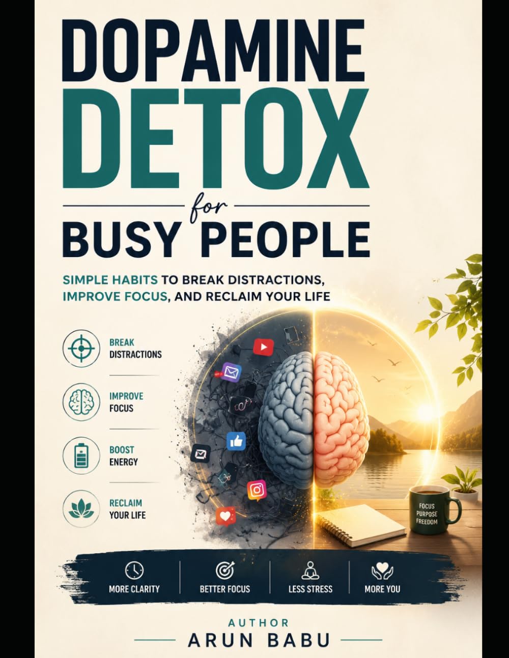 Dopamine Detox for Busy People: Simple Habits to Break Distractions, Improve Focus, and Reclaim Your Life