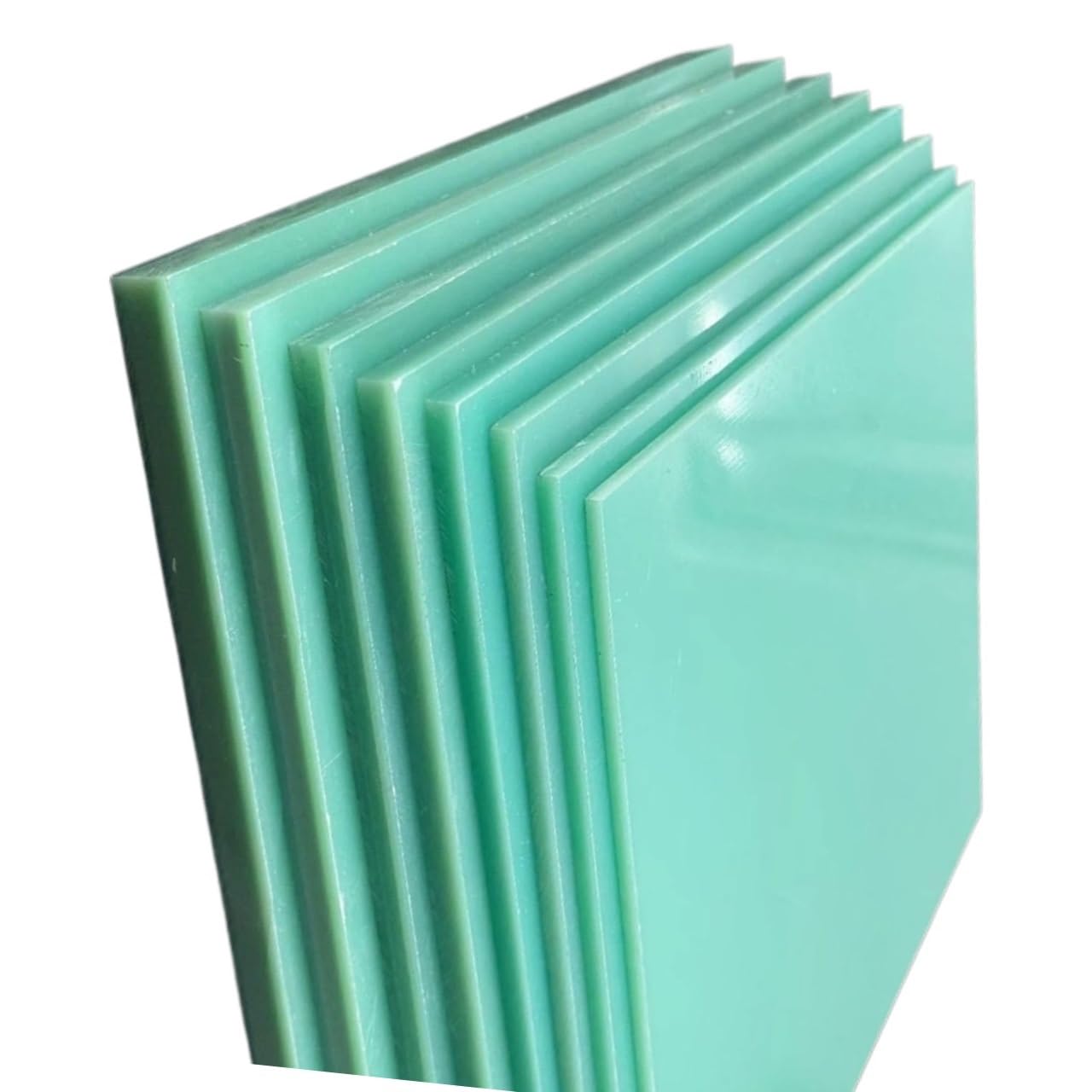 Premium FR4 Glasfaser-Epoxidharzplatte – 300 x 300 mm Dämmplatte, 1 Stück(250x250x5mm)