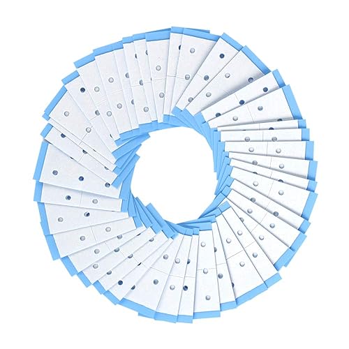 40 tiras de cinta adhesiva de doble cara para peluca, tupee, pieza de pelo