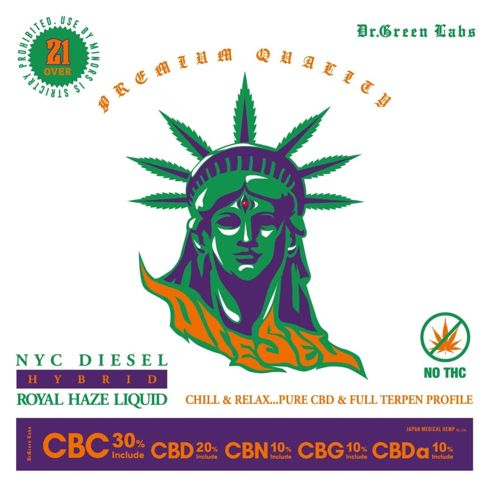 Amazon | Dr.Green Labs CBCリキッド 究極 カートリッジ 高濃度80% CBC