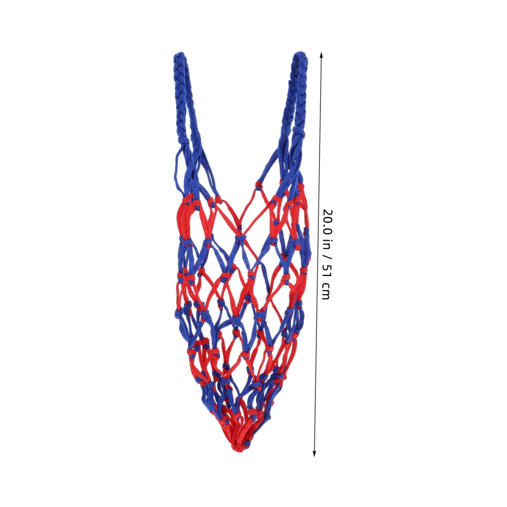 HANABASS Tragbare Ballnetztasche Netztasche Einkaufstasche Organizer Fußballtaschen Basketball Mesh Netz Fußball Tragetaschen Trainingsball Aufbewahrungstasche Sportbedarf Fußball