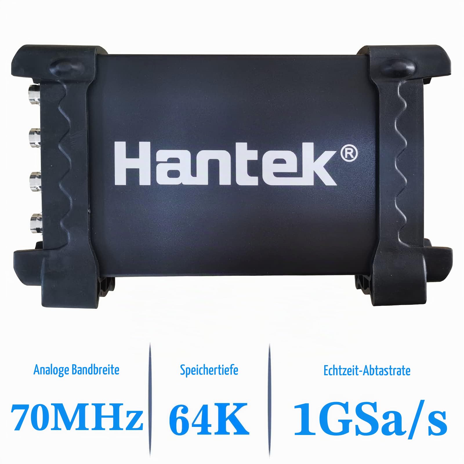 Hantek PC 6074BC USB-Digitalspeicher-Oszilloskop, 4 Kanäle, 70 Mhz Bandbreite